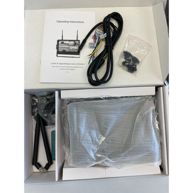 Sistemas de camara de reversa y de horquilla para montacargas