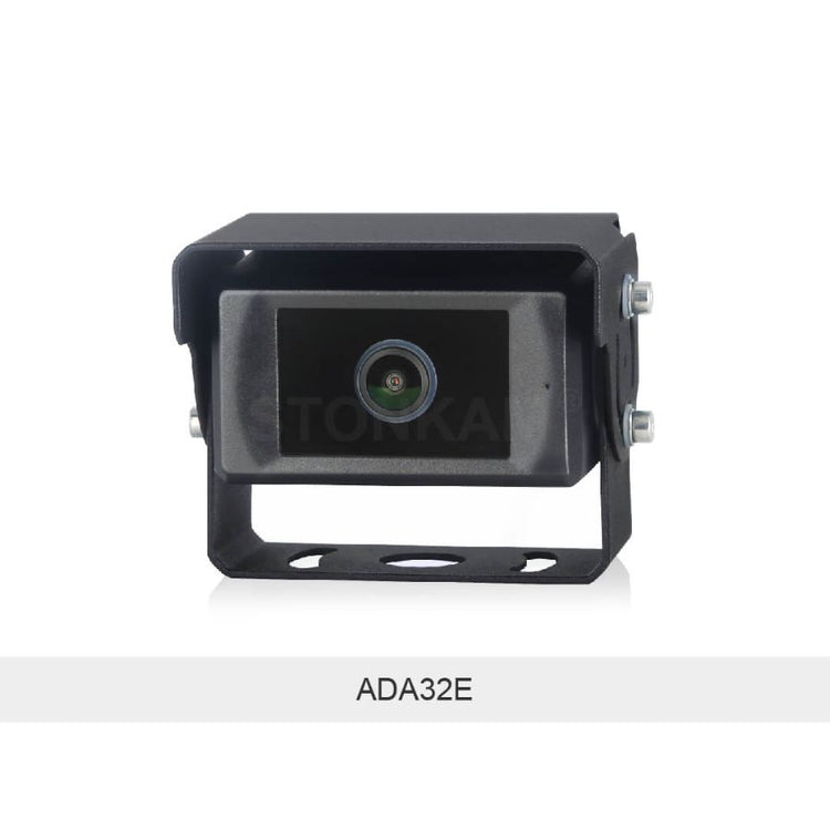 Sistema de camara con IA de advertencia y prevención de colisionesde peatones para montacargas