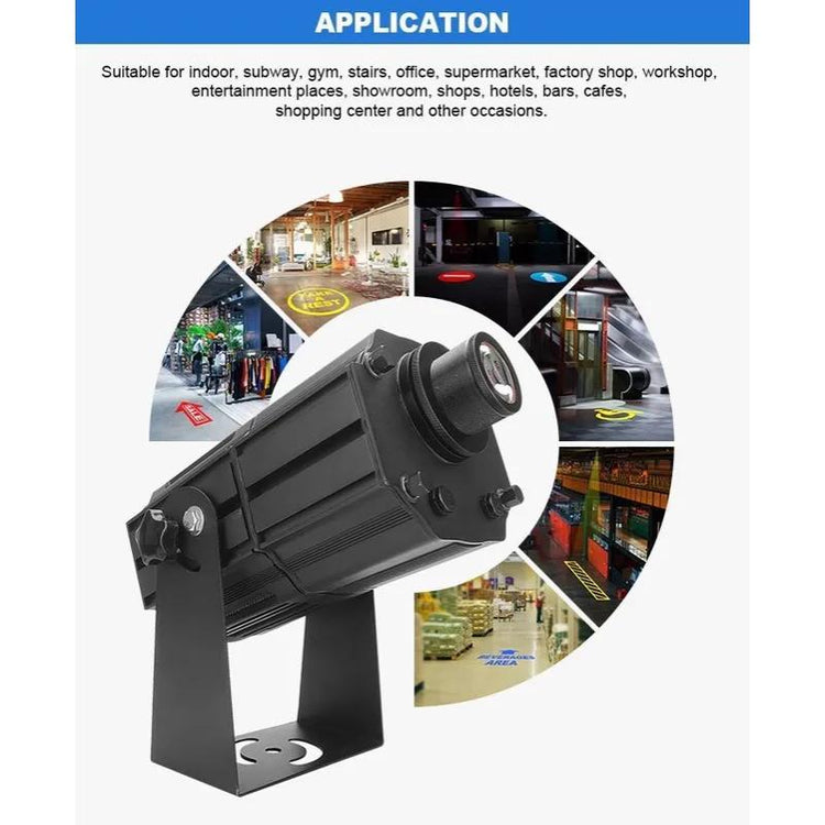 Wetech WT-D19080 Proyector Gobo 80W IP65 – 5600 lm, 6–40 m
